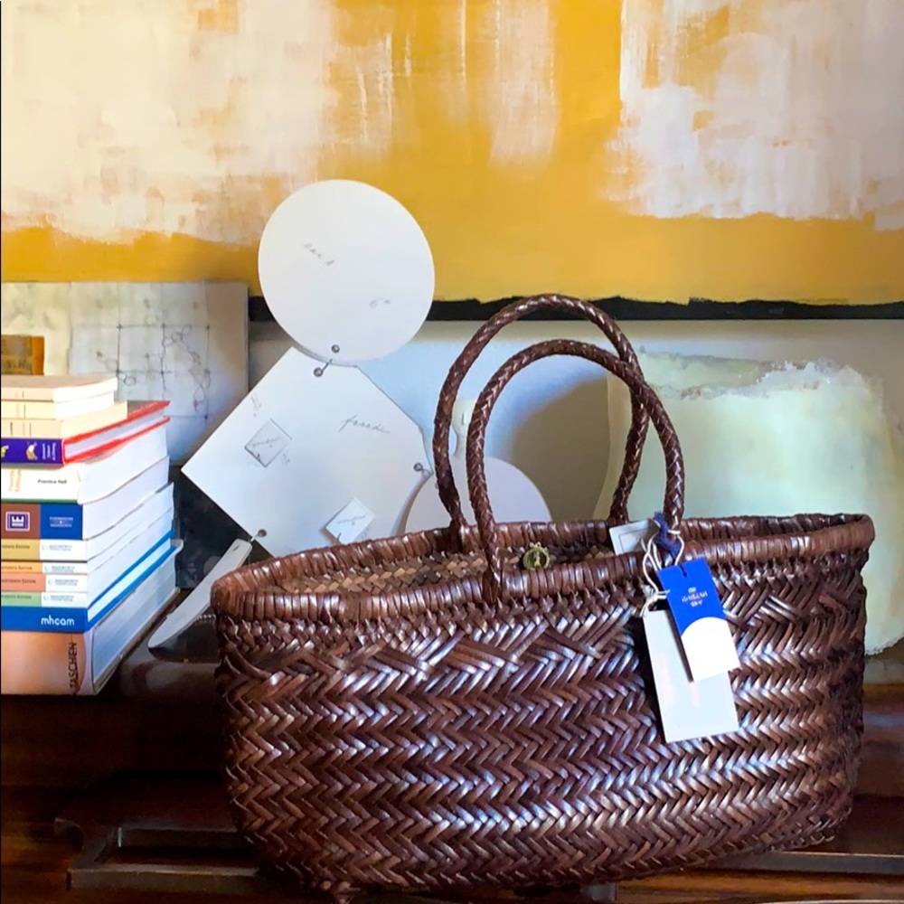 Soft Woven leather tote ❤️ from Paris